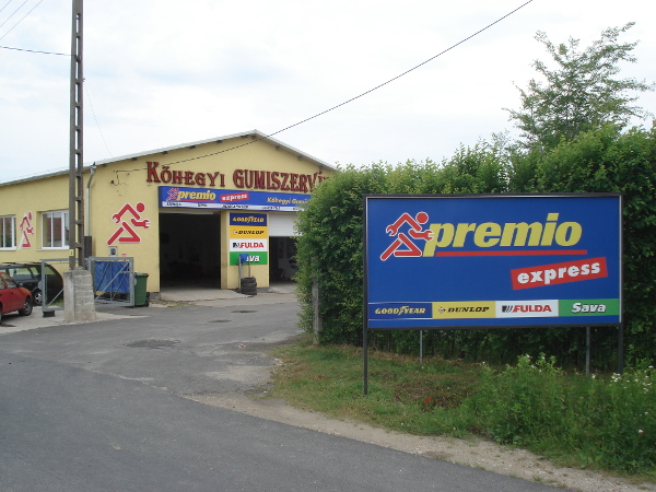 Premio Kőhegyi György gumiszerelő e.v.