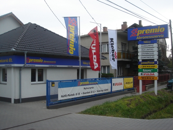 Premio Válóczy Gumiszerviz Kft.